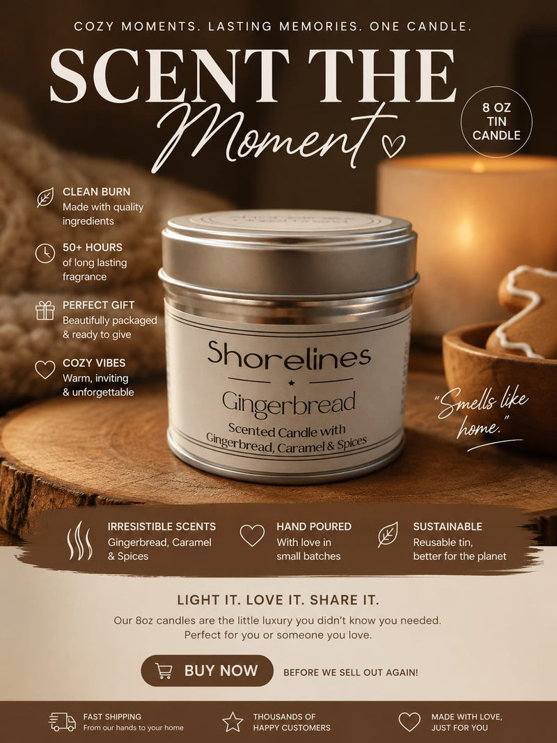 Gingerbread Scented Candle — photo 3