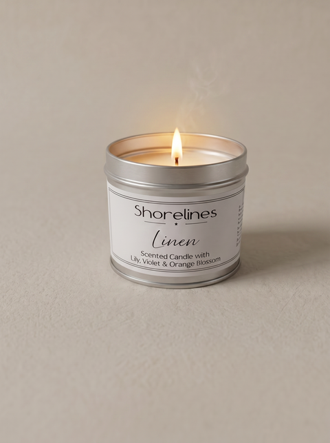 Linen Scented Candle